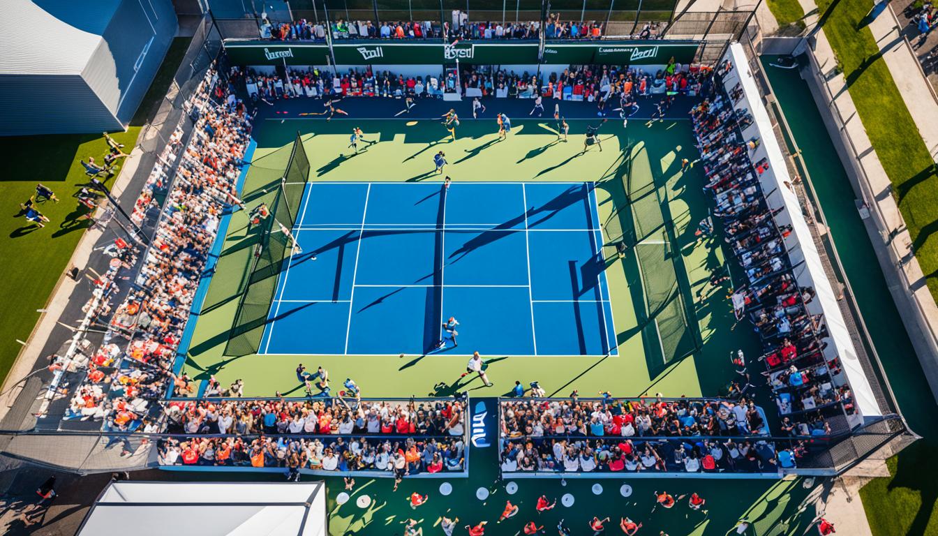 the padel court